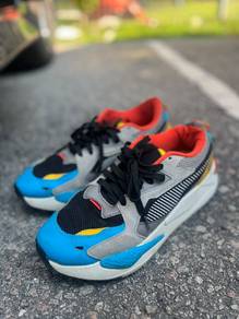 puma rs-x hawaian ocean black size 9uk