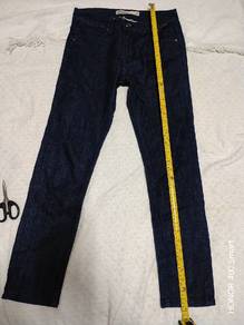 Garage Men Denimwear Dark Indigo Slim Fit Jeans