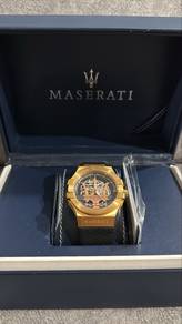 Authentic Maserati Rose Gold Watch 42mm