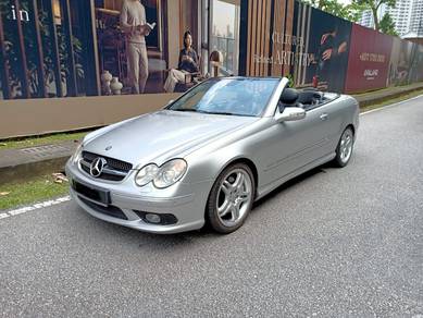 Mercedes Benz CLK55 55 AMG (CBU) in Old Klang Road, KUL
