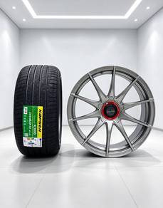 BMW E90 F30 F32 X1 E84 18" Rim + Tayar Baru R532