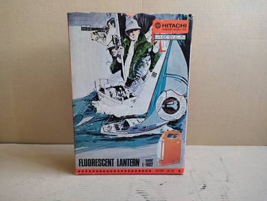 Vintage Hitachi Fluorescent Classic Lantern L-1602