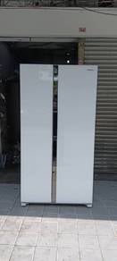 Panasonic inverter side by side 2 doors fridge