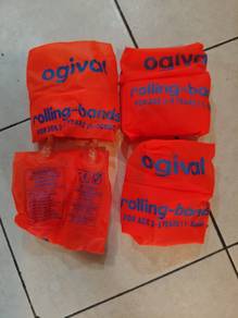Ogival Rolling-Bands Swim Arm Bands Orange