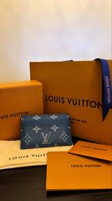 LOUIS VUITTON - Double Card Holder - Blue
