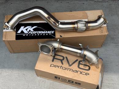 RV6 Catless Downpipe Front Pipe - Civic Type R FL5