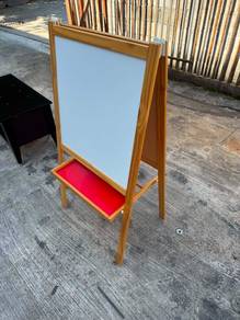 (IKEA) Whiteboard Blackboard Easel Papan Putih Hit
