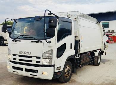 Lori waste garbage compactor kompaktor sampah