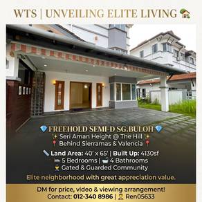 Semi-Detached House For Sale in Sungai Buloh,SGR