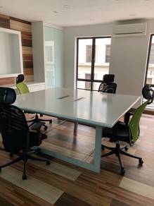Designer 8-Seater Rectangular Conference Room Meet