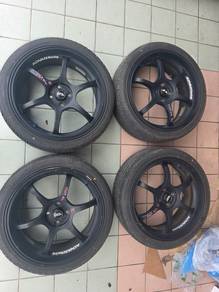 advan racing rgd 18 inch pcd100 4hole r56 r55 r53