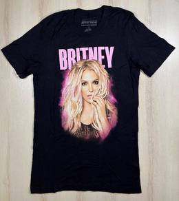 Britney Spears Piece of Me Tour 2018 Tee #BL Used