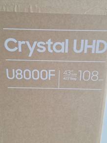 BRAND NEW Samsung 43” Crystal UHD 4K Smart TV (