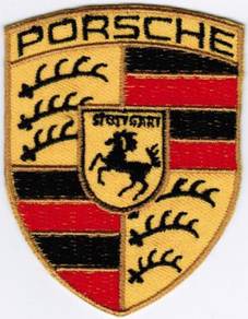 Porsche Emblem Logo Motor Company Automaker Patch