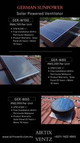 Solar Powered Ventilator KEPONG BATU CAVES BANGSAR