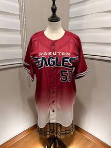 Rakuten EAGLES MUTOH 50 baseball jersey M 3624