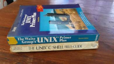 Combo 2 Books - Unix Primer Plus & Unix C Shield