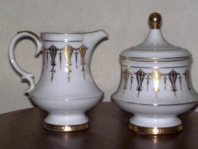 Fine seyei sugar creamer bowl jar