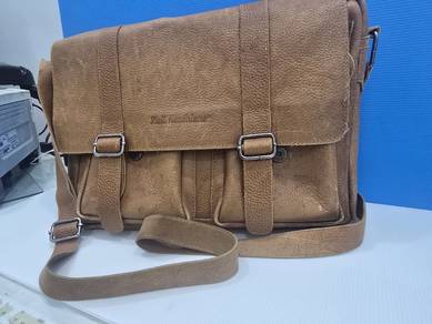 leather laptop office bag