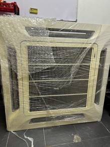 YORK 3.0HP Cassette Aircond Full Set YCK30A2-AMOIC
