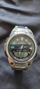Casio WVA-109HJ Waveceptor Databank Ana Digi watch