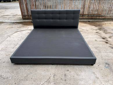 Katil Divan King Bed Frame Fabric