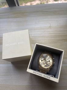 Michael Kors Lexington Chronograph Gold Watch