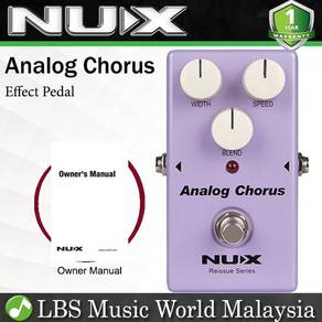 Nux Analog Chorus 9V Reissues Series Guitar Effect