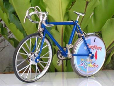 Table Lighter - Trendy Bicycle Blue 19cm