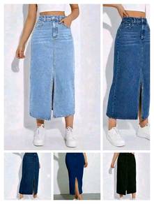 ledies midi skirt 