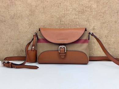 Burberry 3908810 Henham House Check Crossbody Bag