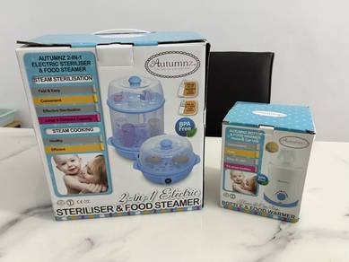 sterilizer + steamer baby + milk warmer
