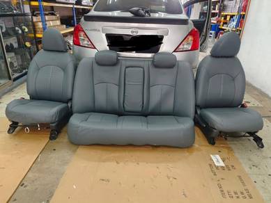 Nissan almera semi leather seat cover