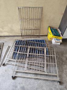 stainless steel dog cage