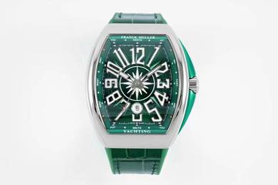 Franck Muller Green Rubber Strap 