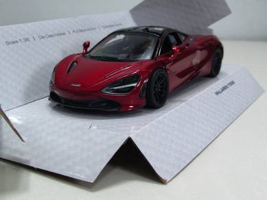 Kinsmart 1-36 MCLAREN 720S Red Diecast Car