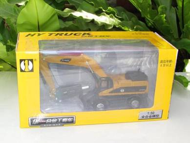 HY Truck 1-50 Wheel Excavator With Breaker Hammer