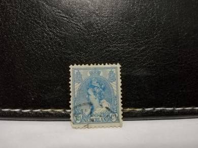 1899 Netherlands Stamp Queen Wilhelmina