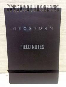 Movie Collectable - GeoStorm Field Notes Notebook