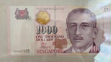 SGD1000 currency note