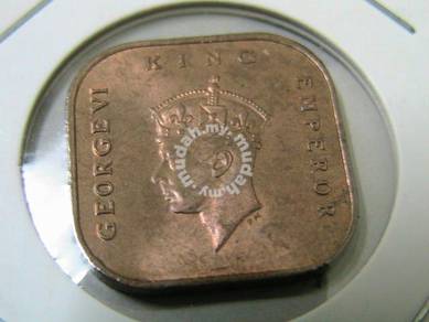 1 Cent Commissioners Of Currency Malaya 1943