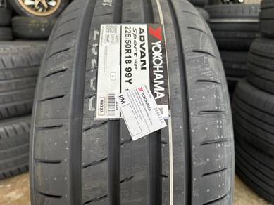 Tayar baru 225 50 18 Yokohama advan sport V107 new