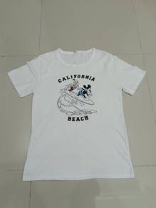 Women T-Shirt DONALD DUCK & MICKEY MOUSE CALIFORNI