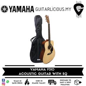 YAMAHA F310 Acoustic Guitar with EQ / Pick Up FREE