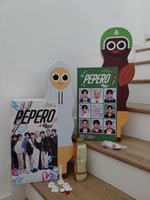 2 pcs Pepero Stray Kids Empty Box with Wheels