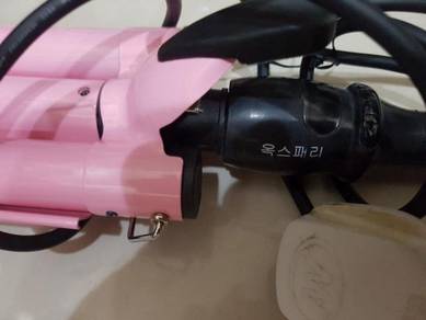 Electric hair curler curling iron