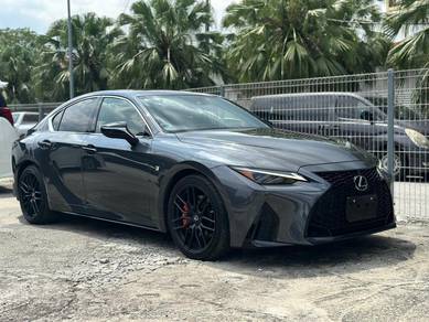 2021 Lexus IS 300 F SPORT MODE BLACK
