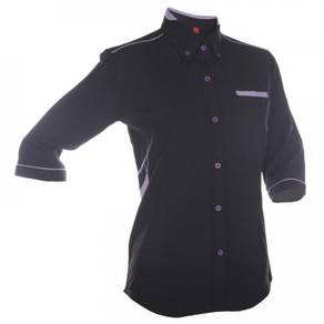 Baju Korporat Oren Sport Ladies F1 3502 Black