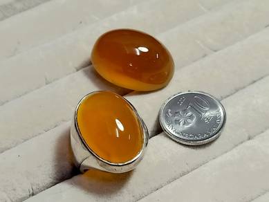 Permata Cincin Akik Carnelian
