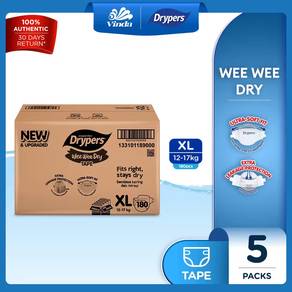 Drypers Tape Pampers to sell (for Melaka only)